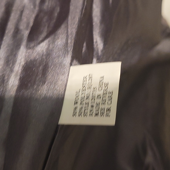 MODCLOTH WOOL BLEND STONE JACKET, SZ LARGE - Picture 14 of 16